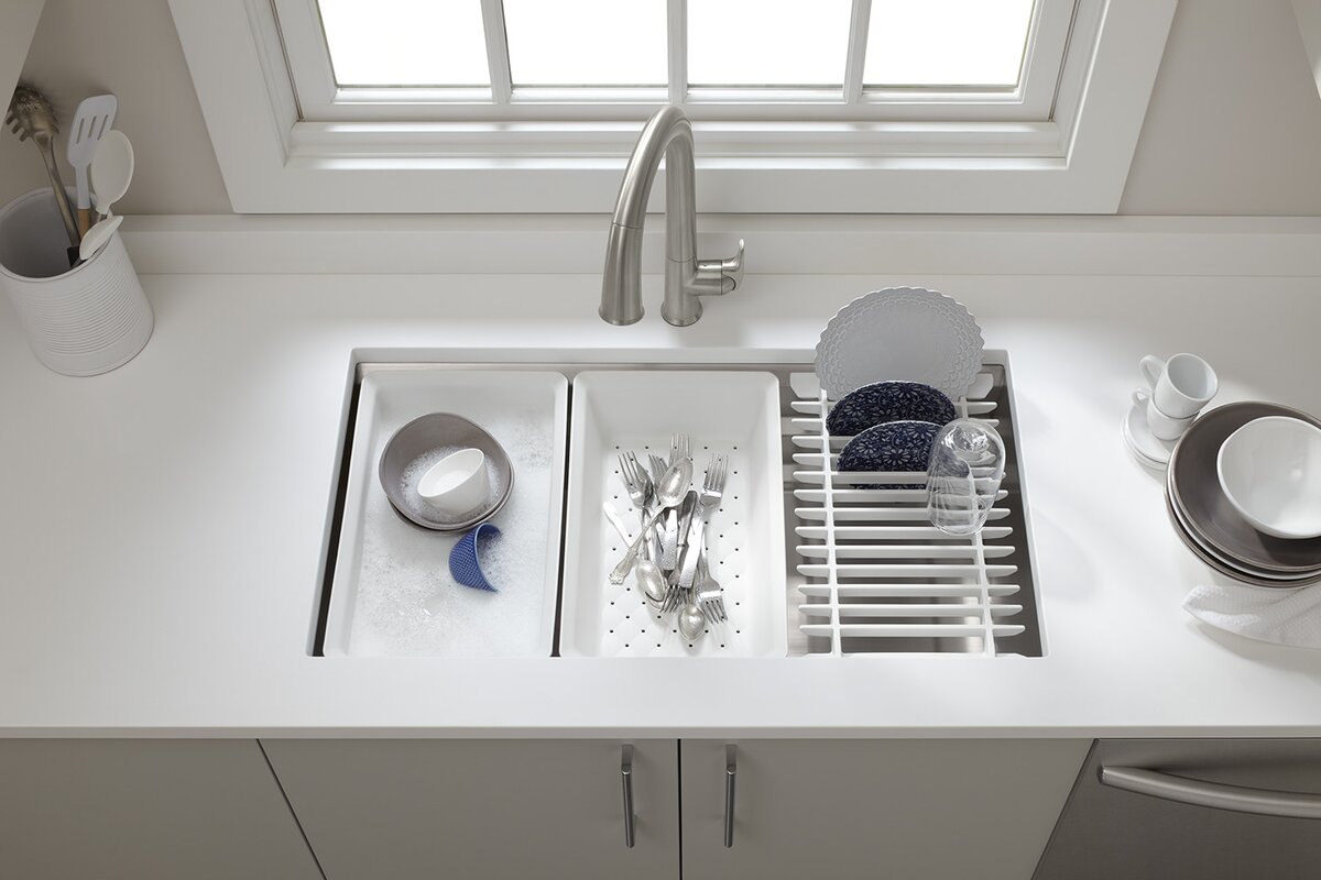 accessories for single bowl kitchen sink